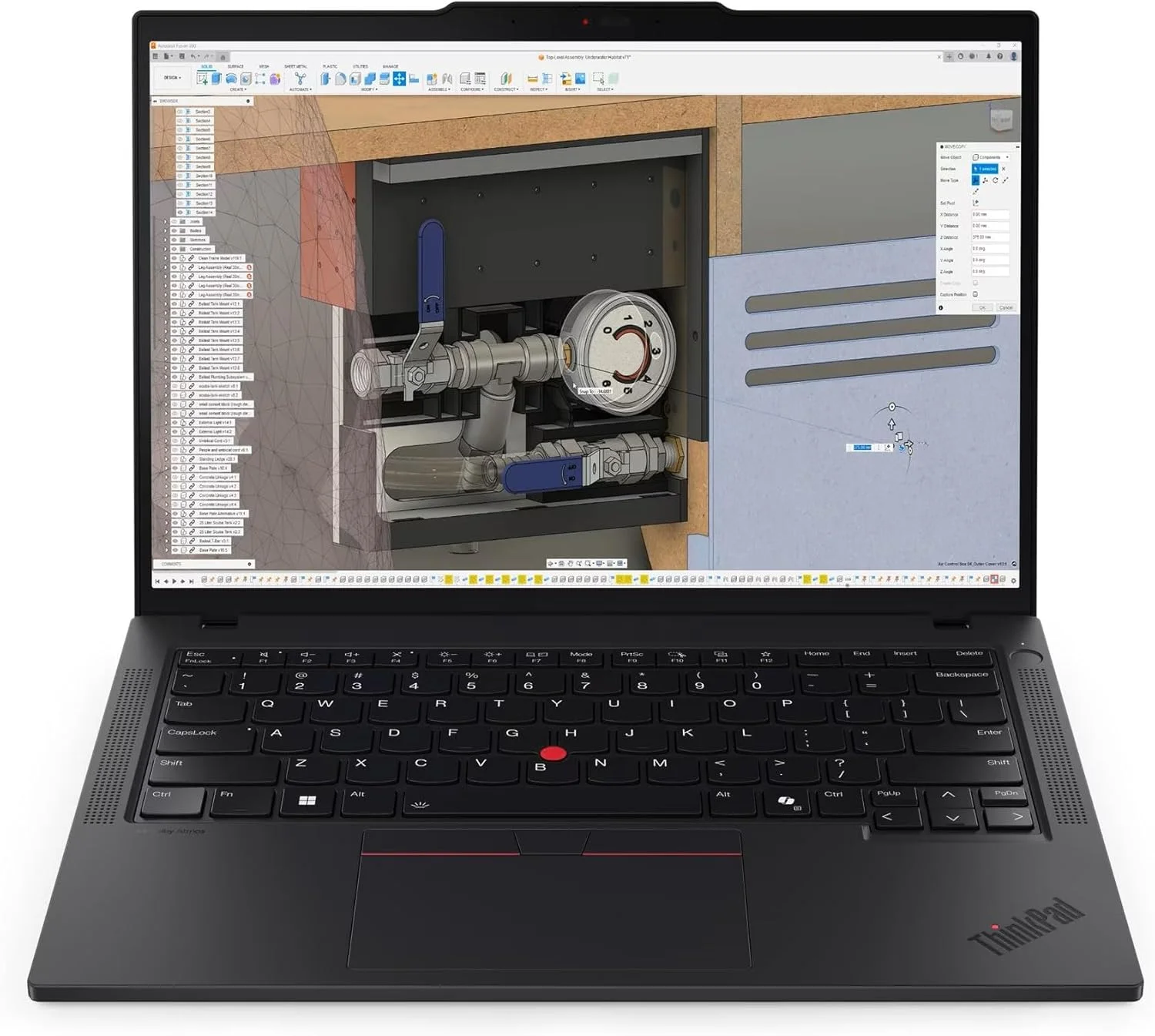 لپ تاپ Lenovo ThinkPad P14s Gen 6 با پردازنده AMD Ryzen AI 9 HX PRO 370 و Copilot +، صفحه نمایش 14 اینچی WUXGA 100%sRGB 500 nits بدون لمس، با 64 گیگابایت حافظه DDR5-5600MT، 1 ترابایت SSD، Wi-Fi 7 و Win 11 Pro