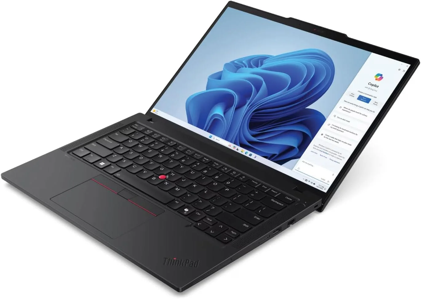 لپ تاپ تجاری هوش مصنوعی Lenovo ThinkPad T14 Gen 5 - Intel U7-155U، نور پس زمینه، کارت خوان هوشمند، اثر انگشت، Win11 Pro (شامل پایه لپ تاپ موج اول + ماوس + آنتی ویروس + ماوس پد) (64 گیگابایت رم | 2 ترابایت SSD)