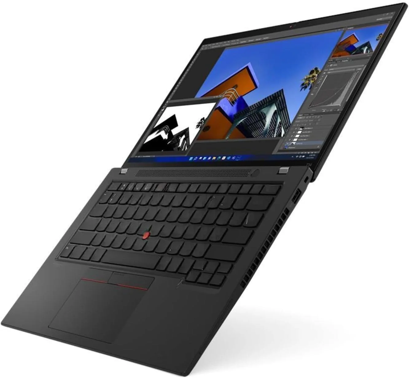 لپ تاپ لنوو ThinkPad T14 Gen 3 اینتل (2022) | 14 اینچ 1920x1200 FHD+ | Core i7-1270P - هارد درایو 512 گیگابایتی SSD - رم 8 گیگابایتی | 12 هسته @ 4.8 گیگاهرتز ویندوز 11 هوم مشکی (بازسازی شده)