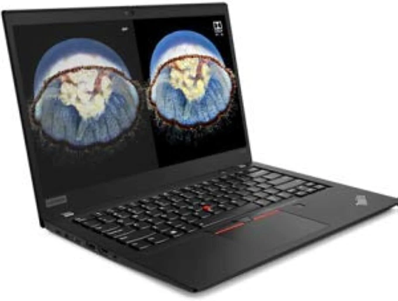 لپ تاپ تجاری لنوو Thinkpad T490s، پردازنده Intel Core i7-8565U، صفحه نمایش 14 اینچی FHD، حافظه SSD 512 گیگابایتی، رم 8 گیگابایتی، کارت گرافیک یکپارچه Intel UHD Graphics 620، ویندوز 11 پرو، صفحه کلید انگلیسی با نور پس زمینه، مشکی (بازسازی شده)