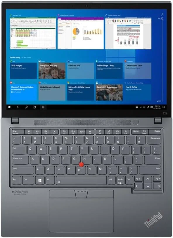 لپ تاپ لنوو ThinkPad X13 Gen 2 اینتل | صفحه نمایش 13.3 اینچ 1920x1200 FHD+ | پردازنده Core i7-1165G7 - هارد درایو 512 گیگابایت SSD - رم 16 گیگابایت | 4 هسته @ 4.7 گیگاهرتز ویندوز 11 هوم مشکی (بازسازی شده)
