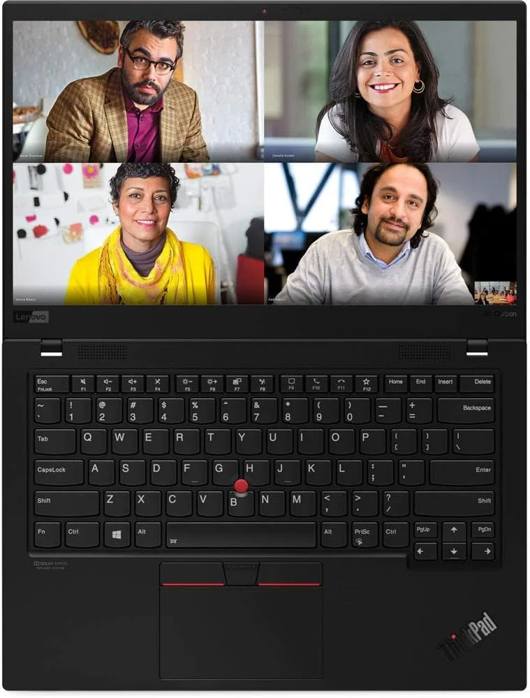 لپ تاپ تجاری بازسازی شده Lenovo ThinkPad X1 Carbon Gen 8 (نسل هشتم) | پردازنده Intel Core i7 نسل دهم | 16 گیگابایت رم | 512 گیگابایت SSD | صفحه نمایش 14.1 اینچی غیر لمسی | ویندوز 10 پرو | بازسازی شده