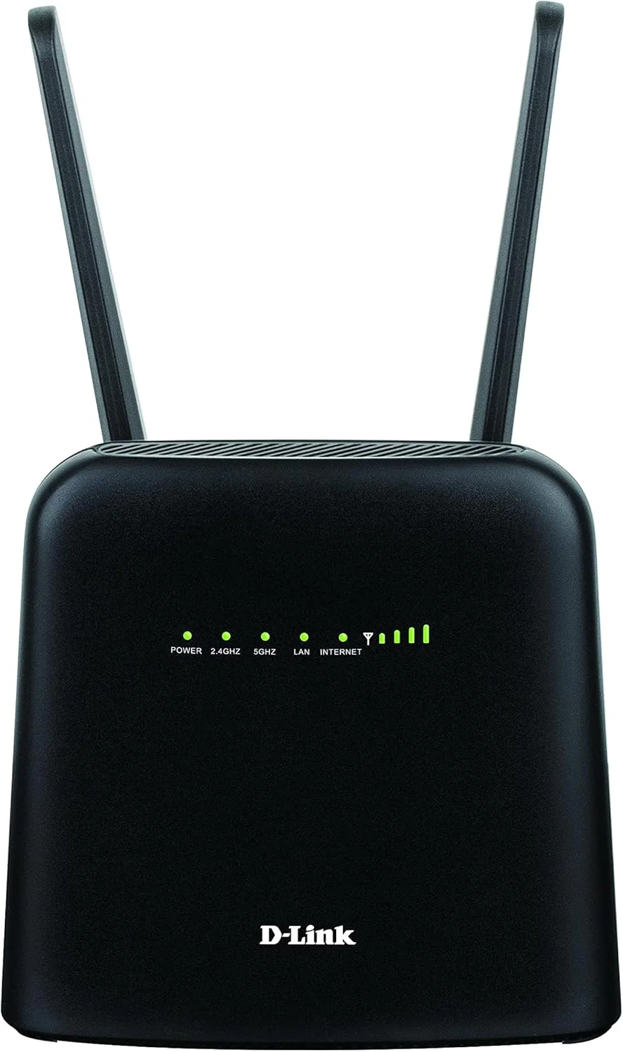 روتر وای فای AC1200 LTE Cat7 دی-لینک DWR-960، روتر وای فای موبایل Cat7، 4G/3G، Multi WAN، پورت های گیگابیتی، وای فای AC1200، سیم کارت آنلاک، اینترنت Fail-Safe، فایروال دوگانه