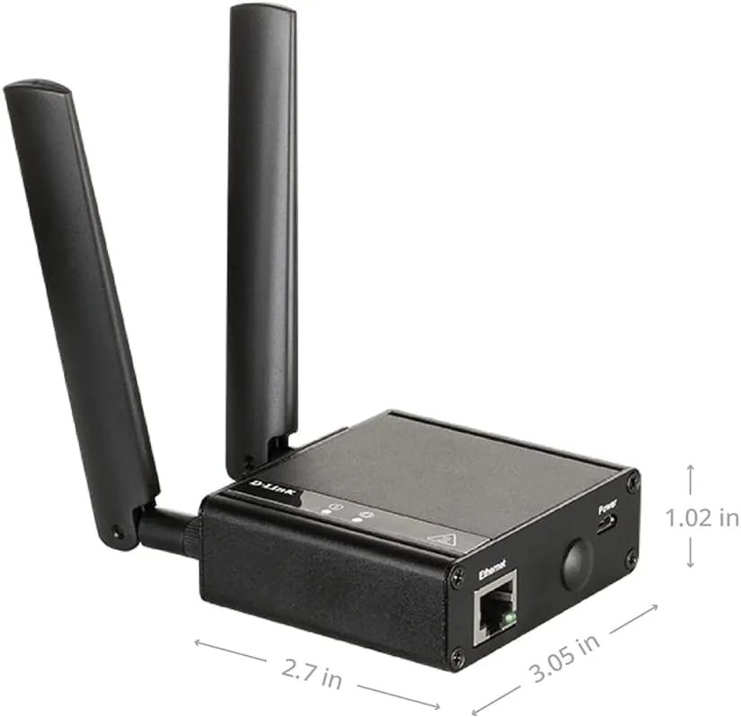 مودم/پل D-Link 4G LTE (Cat 4) به گیگابیت اترنت، بهترین برای کاربردهای M2M، پشتیبانی از OpenVPN، پلتفرم خدمات سازمانی اختیاری، کارکرد با Verizon یا AT&T (DWM-311-B1) مودم/پل D-Link 4G LTE (Cat 4) به گیگابیت اترنت، بهترین برای کاربردهای M2M، پشتیبانی از OpenVPN، پلتفرم خدمات سازمانی اختیاری، کارکرد با Verizon یا AT&T (DWM-311-B1)
