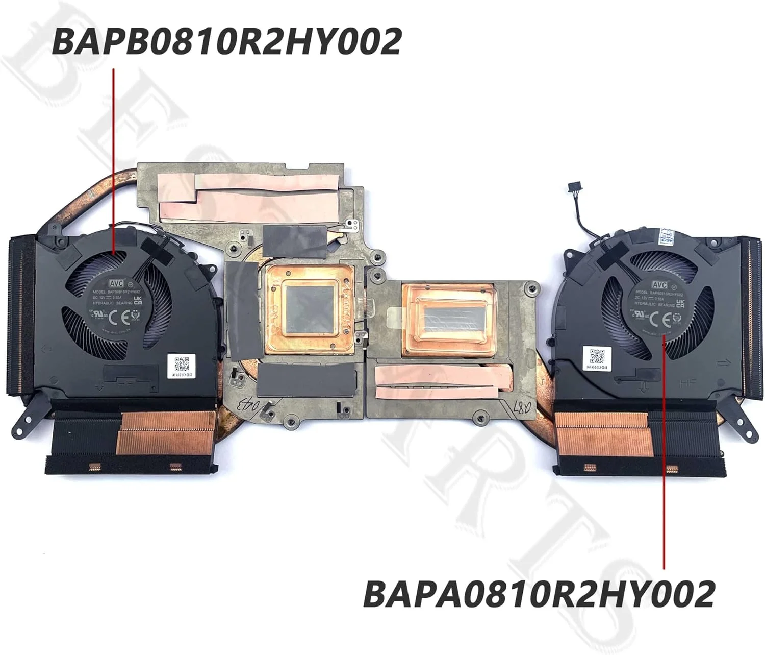 بهترین فن خنک کننده CPU+GPU با هیت سینک جایگزین برای لپ تاپ Lenovo Legion 5-15IAH7H - مدل 82RB، P/N: 5H40S20491 5H40S20492 (نسل دوازدهم Intel Core، RTX 3060/3070 TI) فن 12 ولت بهترین فن خنک کننده CPU+GPU با هیت سینک جایگزین برای لپ تاپ Lenovo Legion 5-15IAH7H - مدل 82RB، P/N: 5H40S20491 5H40S20492 (نسل دوازدهم Intel Core، RTX 3060/3070 TI) فن 12 ولت