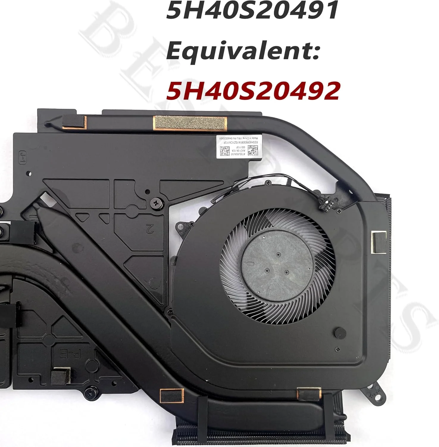 بهترین فن خنک کننده CPU+GPU با هیت سینک جایگزین برای لپ تاپ Lenovo Legion 5-15IAH7H - مدل 82RB، P/N: 5H40S20491 5H40S20492 (نسل دوازدهم Intel Core، RTX 3060/3070 TI) فن 12 ولت بهترین فن خنک کننده CPU+GPU با هیت سینک جایگزین برای لپ تاپ Lenovo Legion 5-15IAH7H - مدل 82RB، P/N: 5H40S20491 5H40S20492 (نسل دوازدهم Intel Core، RTX 3060/3070 TI) فن 12 ولت