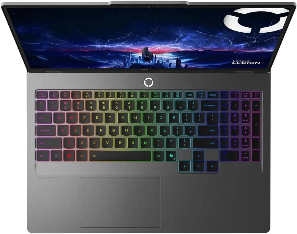لپ تاپ لنوو Legion 5 16IAX10، صفحه نمایش 16 اینچی WQXGA 240 هرتز، پردازنده Core Ultra 9 275HX، رم 32 گیگابایتی DDR5، حافظه SSD 4 ترابایتی PCIe 4.0، کارت گرافیک NVIDIA GeForce RTX 5060 8GB، کیبورد RGB 24 ناحیه ای، ویندوز 11 هوم، خاکستری طوفانی به همراه ماوس پد Consumix لپ تاپ لنوو Legion 5 16IAX10، صفحه نمایش 16 اینچی WQXGA 240 هرتز، پردازنده Core Ultra 9 275HX، رم 32 گیگابایتی DDR5، حافظه SSD 4 ترابایتی PCIe 4.0، کارت گرافیک NVIDIA GeForce RTX 5060 8GB، کیبورد RGB 24 ناحیه ای، ویندوز 11 هوم، خاکستری طوفانی به همراه ماوس پد Consumix