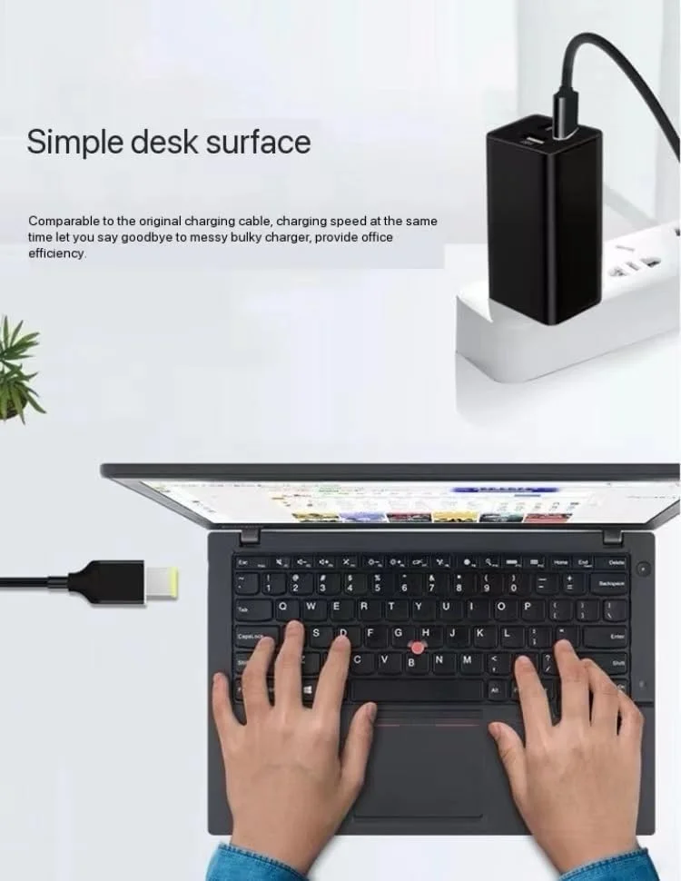 کابل شارژ سریع 100 واتی USB Type C به Slim Tip PD با روکش نایلونی بافته شده 1.8 متری Karessories برای لنوو Ideapad، Yoga، Legion، ThinkPad کابل شارژ سریع 100 واتی USB Type C به Slim Tip PD با روکش نایلونی بافته شده 1.8 متری Karessories برای لنوو Ideapad، Yoga، Legion، ThinkPad