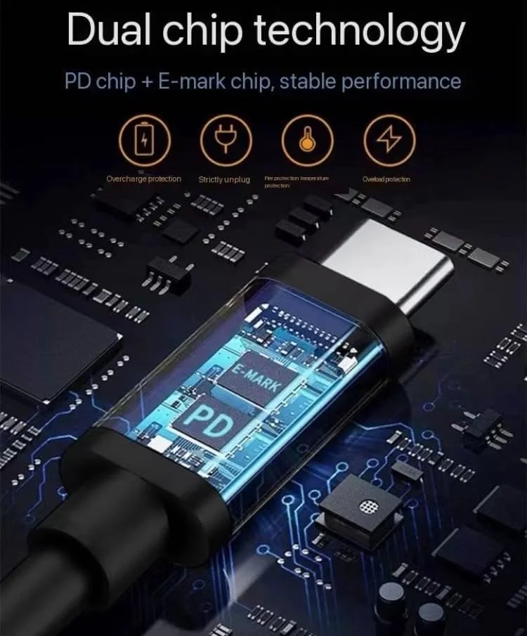 کابل شارژ سریع 100 واتی USB Type C به Slim Tip PD با روکش نایلونی بافته شده 1.8 متری Karessories برای لنوو Ideapad، Yoga، Legion، ThinkPad کابل شارژ سریع 100 واتی USB Type C به Slim Tip PD با روکش نایلونی بافته شده 1.8 متری Karessories برای لنوو Ideapad، Yoga، Legion، ThinkPad