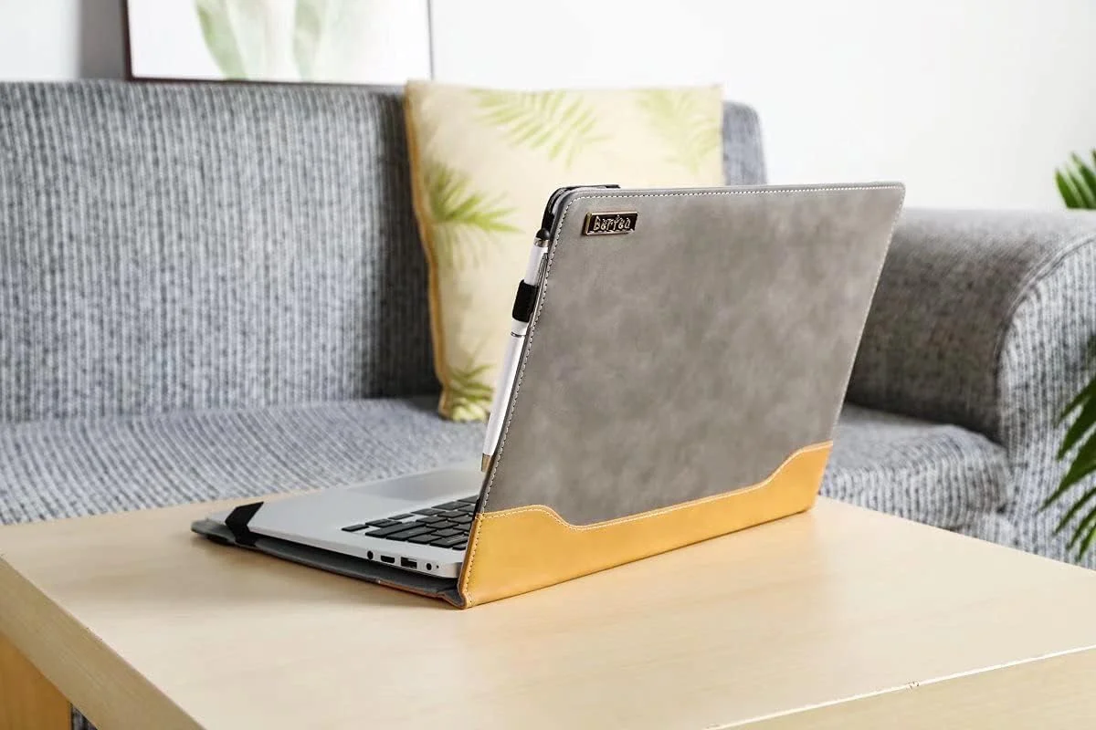 کیف لپ تاپ استند دار سازگار با لنوو Yoga 7i/9i 14، Slim 7 14 ARE05 IIL05، C740، S740، Slim 750i، Slim 760، Slim 9i 14 اینچی، محافظ جلد نوت بوک (نه برای Slim 7i / 7pro 14، خاکستری) کیف لپ تاپ استند دار سازگار با لنوو Yoga 7i/9i 14، Slim 7 14 ARE05 IIL05، C740، S740، Slim 750i، Slim 760، Slim 9i 14 اینچی، محافظ جلد نوت بوک (نه برای Slim 7i / 7pro 14، خاکستری)