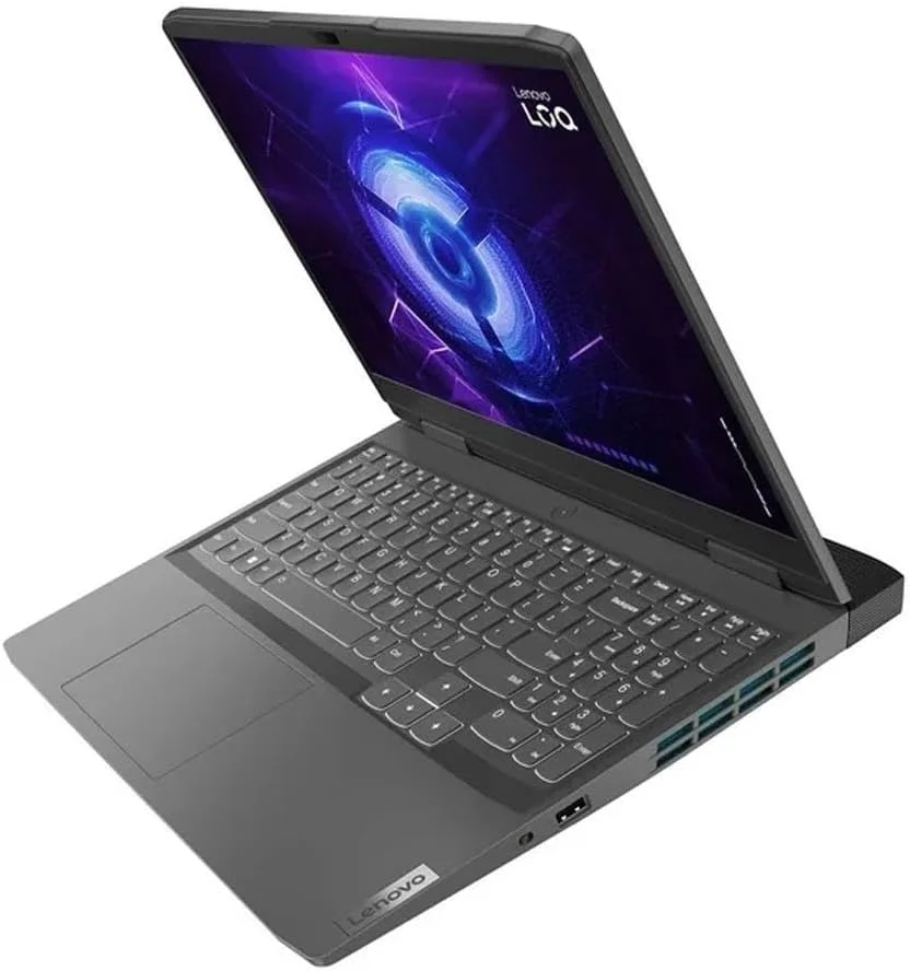 لپ تاپ گیمینگ Lenovo Loq 15Irh8 با نمایشگر 15.6 اینچی، پردازنده Core i5-13420H، رم 16 گیگابایتی، اس اس دی 512 گیگابایتی، کارت گرافیک 4 گیگابایتی Nvidia Geforce RTX 2050، ویندوز 11 هوم انگلیسی، خاکستری