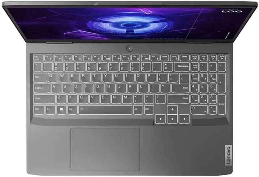 لپ تاپ گیمینگ Lenovo Loq 15Irh8 با نمایشگر 15.6 اینچی، پردازنده Core i5-13420H، رم 16 گیگابایتی، اس اس دی 512 گیگابایتی، کارت گرافیک 4 گیگابایتی Nvidia Geforce RTX 2050، ویندوز 11 هوم انگلیسی، خاکستری