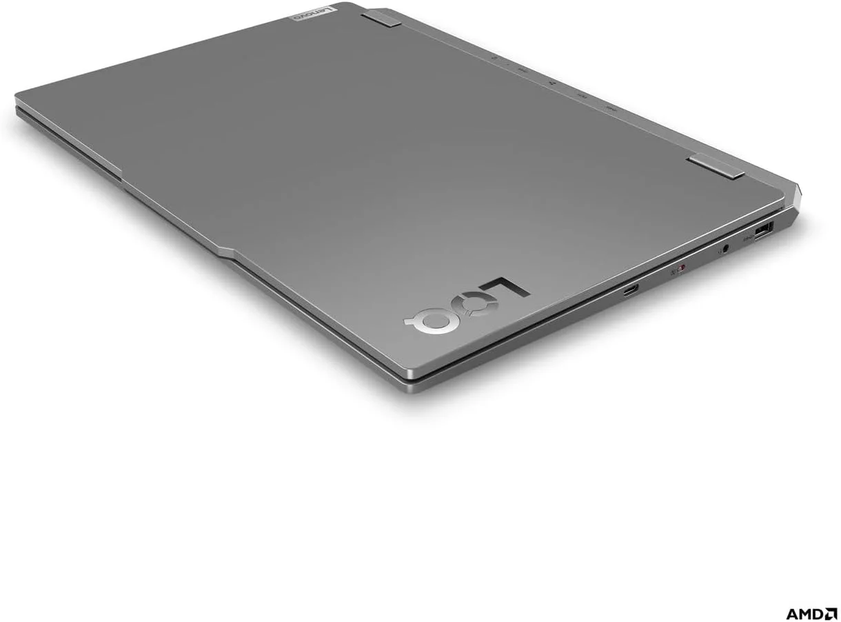 لپ تاپ گیمینگ لنوو LOQ 15ARP9 با هوش مصنوعی، صفحه نمایش 15.6 اینچی FHD 144 هرتز، Ryzen 7 7435HS، رم 24 گیگابایتی، SSD 512 گیگابایتی، RTX 4050 6GB GDDR6، ویندوز 11، نور پس زمینه سفید انگلیسی-عربی، خاکستری لونا - [83JC009HAX]