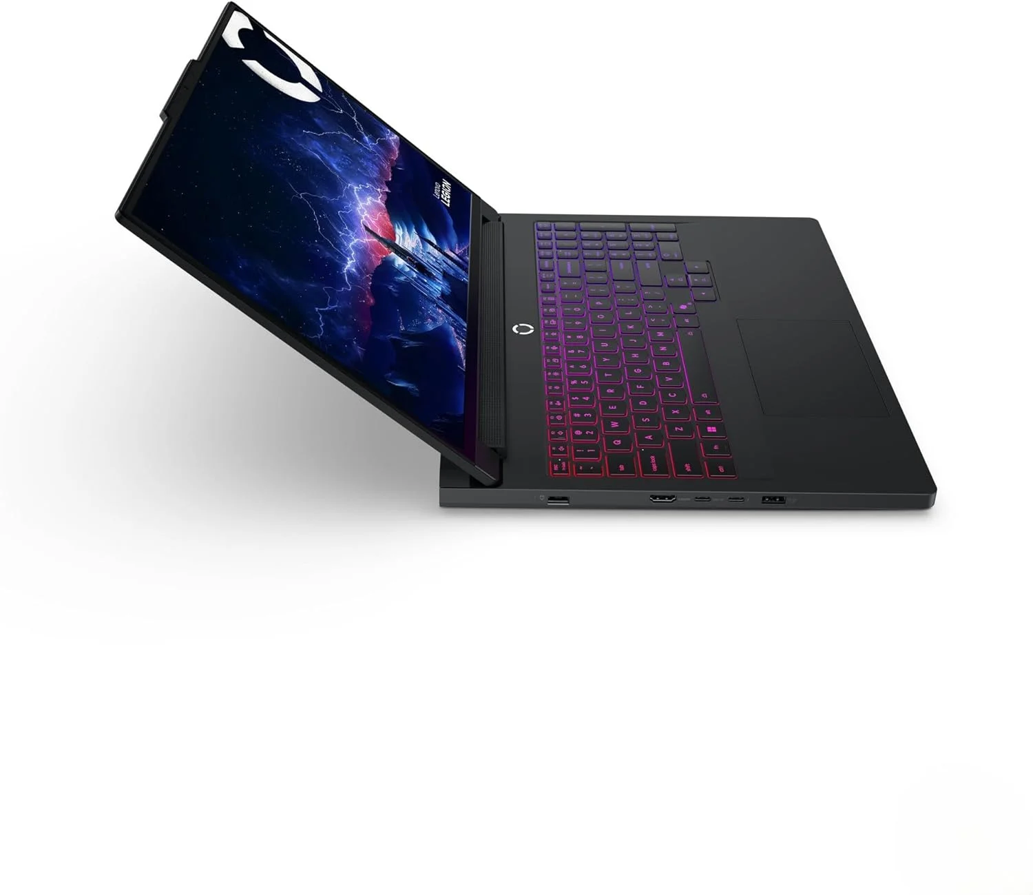 لپ تاپ لنوو Legion Pro 7 16IAX10H (2025) / پردازنده Intel Core Ultra 9-275HX / 64 گیگابایت رم / 2 ترابایت SSD / کارت گرافیک Nvidia RTX 5080 16GB GDDR7 / صفحه نمایش 16 اینچ WQXGA OLED 240Hz / ویندوز 11 پرو / مشکی اکلیپس / کیبورد RGB انگلیسی-عربی [83F5005GAX]
