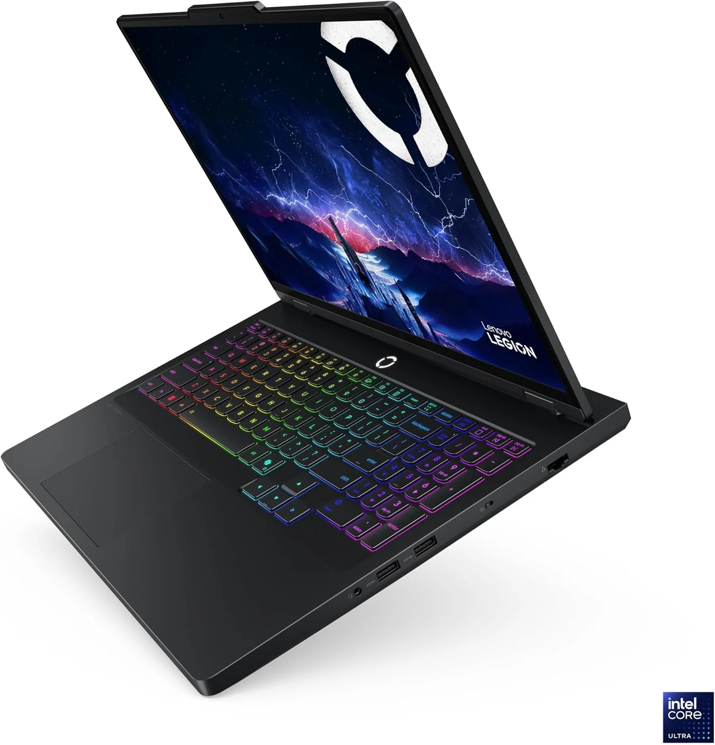 لپ تاپ گیمینگ لنوو Legion Pro 5 16IRX10 AI، صفحه نمایش 16 اینچی WQXGA 240Hz ضد انعکاس نور، پردازنده Intel Core i9-14900HX، رم 24 گیگابایتی، حافظه SSD 1 ترابایتی، کارت گرافیک RTX™ 5060 8GB GDDR7، کیبورد RGB انگلیسی-عربی، ویندوز 11، مشکی اکلیلی [83NN002CAX] 2 سال گارانتی Premium Care