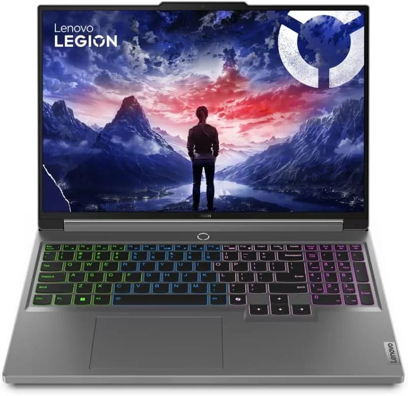 لپ تاپ گیمینگ لنوو Legion 5 16IRX9 با تراشه هوش مصنوعی LA1، صفحه نمایش 16 اینچی WQXGA (2560x1600) 240 هرتز، پردازنده Intel i9-14900HX، رم 32 گیگابایتی DDR5، حافظه SSD 1 ترابایتی، کارت گرافیک RTX 4060 8GB، کیبورد انگلیسی با نور پس زمینه RGB، ویندوز 11 هوم، خاکستری لونا - 83DG00AGUS