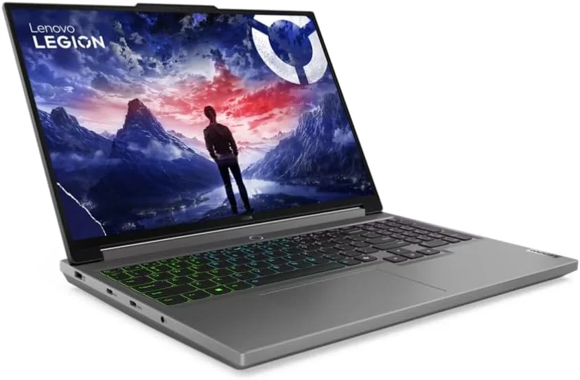لپ تاپ گیمینگ لنوو Legion 5 16IRX9 با تراشه هوش مصنوعی LA1، صفحه نمایش 16 اینچی WQXGA (2560x1600) 240 هرتز، پردازنده Intel i9-14900HX، رم 32 گیگابایتی DDR5، حافظه SSD 1 ترابایتی، کارت گرافیک RTX 4060 8GB، کیبورد انگلیسی با نور پس زمینه RGB، ویندوز 11 هوم، خاکستری لونا - 83DG00AGUS