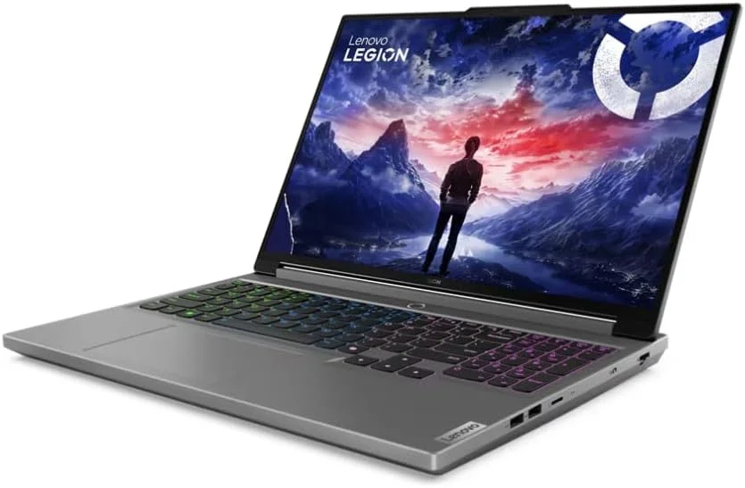 لپ تاپ گیمینگ لنوو Legion 5 16IRX9 با تراشه هوش مصنوعی LA1، صفحه نمایش 16 اینچی WQXGA (2560x1600) 240 هرتز، پردازنده Intel i9-14900HX، رم 32 گیگابایتی DDR5، حافظه SSD 1 ترابایتی، کارت گرافیک RTX 4060 8GB، کیبورد انگلیسی با نور پس زمینه RGB، ویندوز 11 هوم، خاکستری لونا - 83DG00AGUS