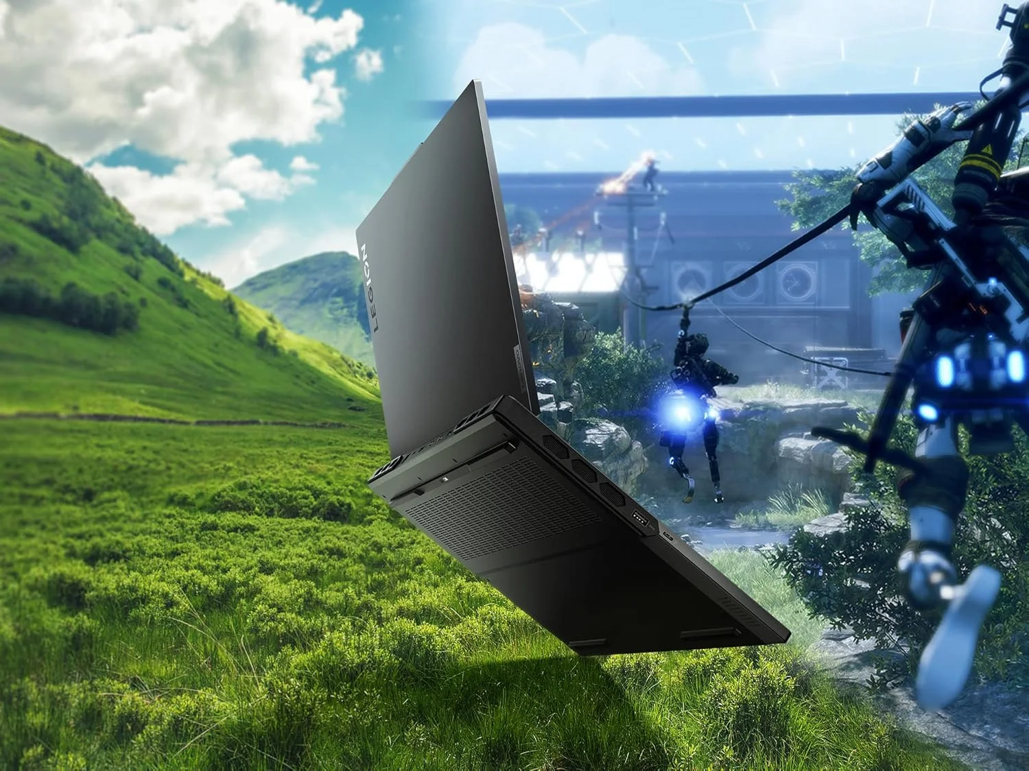 لپ تاپ گیمینگ لنوو Legion Pro 7i 16 اینچی QHD+ 500nits 240Hz Intel Core i9-13900HX با 16 گیگابایت رم، 1 ترابایت SSD، کارت گرافیک NVIDIA GeForce RTX 4080 12GB و ویندوز 11 - خاکستری اونیکس