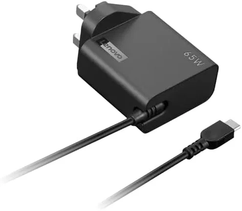 آداپتور دیواری 65 واتی USB-C لنوو با دوشاخه UK، آداپتور/اینورتر برق، مناسب برای استفاده در محیط داخلی، مشکی آداپتور دیواری 65 واتی USB-C لنوو با دوشاخه UK، آداپتور/اینورتر برق، مناسب برای استفاده در محیط داخلی، مشکی