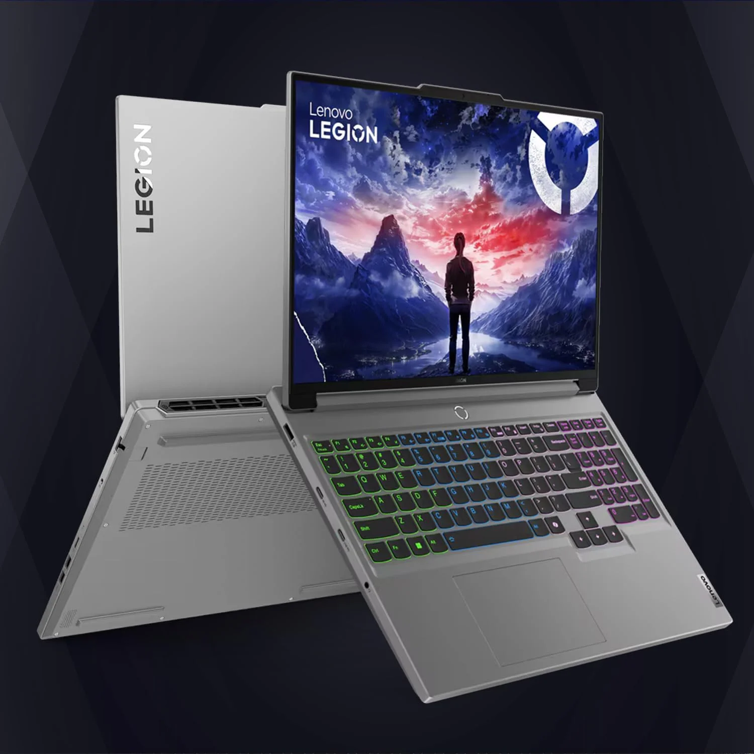 لپ تاپ گیمینگ لنوو Legion Pro 5i، نمایشگر 16 اینچی WQHD IPS 165 هرتز، GeForce RTX 4070، پردازنده نسل سیزدهم Intel i9-13900HX، رم 16 گیگابایتی DDR5، SSD 1 ترابایتی، وب کم، صفحه کلید با نور پس زمینه RGB 4 ناحیه ای، Wi-Fi 6E، ویندوز 11 هوم
