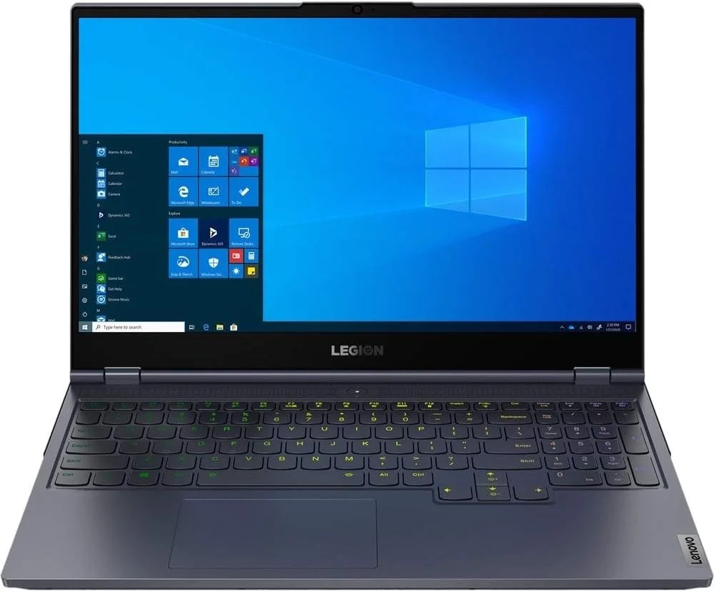 لپ تاپ گیمینگ لنوو Legion 7 15IMH05 با صفحه نمایش 15.6 اینچی، 16 گیگابایت رم، 1 ترابایت حافظه، پردازنده Intel Core i7-10750H X6 2.6GHz و ویندوز 10 - خاکستری