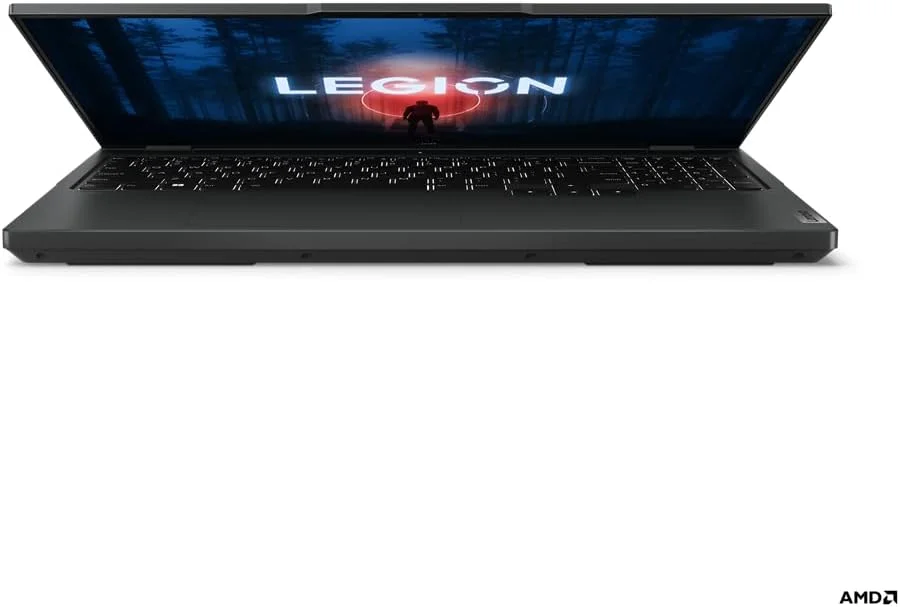 لپ تاپ گیمینگ لنوو Legion Pro 5 16ARX8 با صفحه نمایش 16 اینچی WQXGA 240 هرتز، پردازنده Ryzen 9 7945HX، رم 32 گیگابایتی، SSD 1 ترابایتی، کارت گرافیک RTX 4070 8GB، کیبورد RGB انگلیسی-عربی، ویندوز 11، خاکستری اونیکس - [82WM00FGAX]+2 سال Premium Care