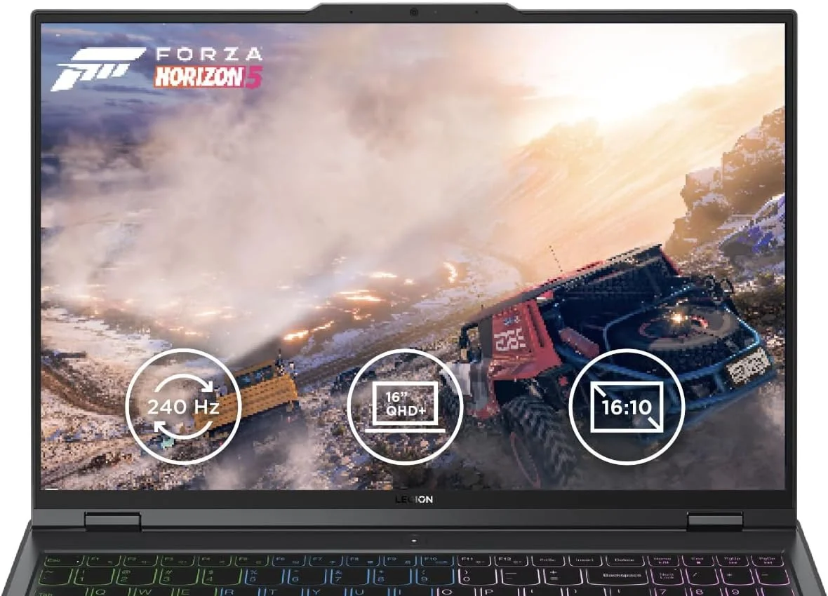 لپ تاپ گیمینگ لنوو Legion Pro 5 16IRX9 با تراشه هوش مصنوعی LA1، صفحه نمایش 16 اینچی 2.5K 240Hz، پردازنده Intel i7-14700HX، رم 32 گیگابایتی، SSD 1 ترابایتی، کارت گرافیک RTX 4070 8GB، کیبورد RGB Eng-Ar، ویندوز 11، خاکستری اونیکس - [83DF0062AX]+2 سال گارانتی پرمیوم