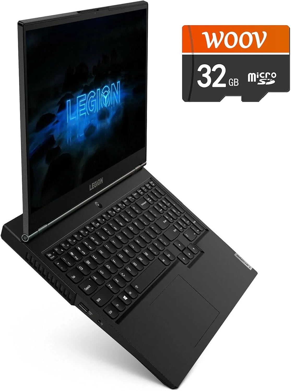 لپ تاپ گیمینگ لنوو Legion 5، صفحه نمایش 15.6 اینچی FHD IPS 300Nits 144Hz، پردازنده AMD Ryzen 7 4800H، وای فای 6، کیبورد با نور پس زمینه، USB-C، کارت گرافیک GeForce RTX 2060 6GB GDDR6، ویندوز 10، 16 گیگابایت رم، 512 گیگابایت PCIe SSD به همراه WOOV 32GB SD لپ تاپ گیمینگ لنوو Legion 5، صفحه نمایش 15.6 اینچی FHD IPS 300Nits 144Hz، پردازنده AMD Ryzen 7 4800H، وای فای 6، کیبورد با نور پس زمینه، USB-C، کارت گرافیک GeForce RTX 2060 6GB GDDR6، ویندوز 10، 16 گیگابایت رم، 512 گیگابایت PCIe SSD به همراه WOOV 32GB SD