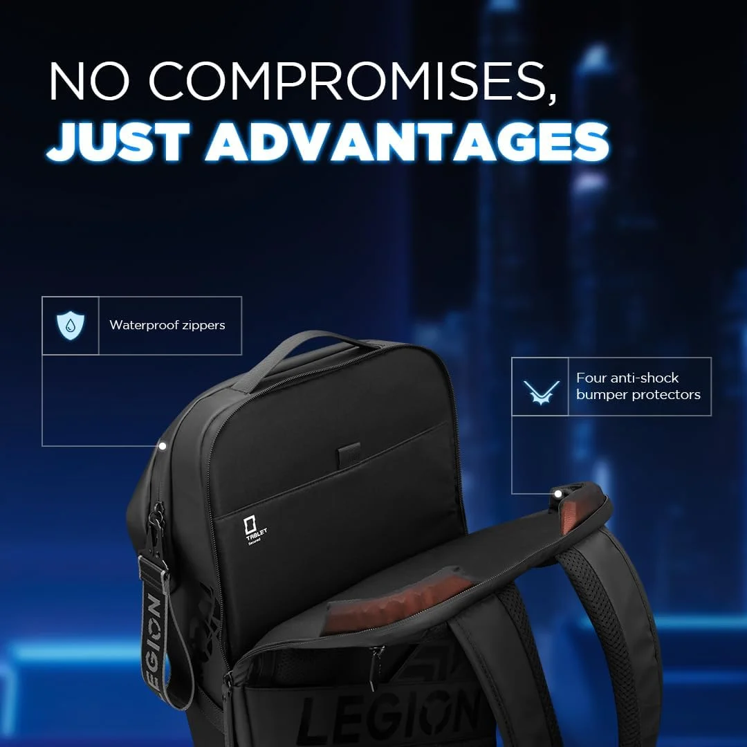 کیف کوله پشتی گیمینگ 16 اینچی لنوو Legion GB700 کیف کوله پشتی گیمینگ 16 اینچی لنوو Legion GB700