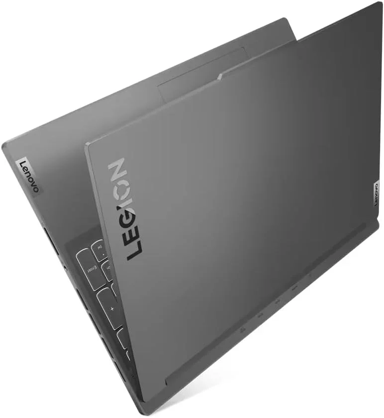 لپ تاپ لنوو Legion Slim 7 16IRH8، صفحه نمایش 16 اینچی WQXGA با پوشش 100% sRGB، نرخ نوسازی 240 هرتز، پردازنده Intel I7-13700H، رم 16 گیگابایتی، حافظه SSD 1 ترابایتی، کارت گرافیک RTX 4060 8GB GDDR6، ویندوز 11، 2 سال گارانتی پرمیوم، رنگ Storm Grey - [82Y3001RAX]