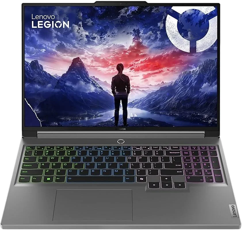 لپ تاپ گیمینگ 16 اینچی Lenovo Legion 5 16IRX9 WQXGA 165Hz، پردازنده Intel Core i7-14650HX 2.2GHz، رم 16 گیگابایت، SSD 512 گیگابایت، NVIDIA GeForce RTX 4050 6GB، ویندوز 11 Home، خاکستری Luna