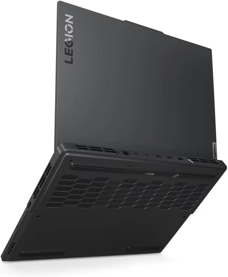 لپ تاپ لنوو Legion Pro 5 16IRX9 - پردازنده i7-14650HX با 16 هسته، تراشه هوش مصنوعی: LA1، کارت گرافیک NVIDIA GeForce RTX 4060 8GB GDDR6، رم 16GB DDR5-5600Mhz، حافظه SSD 1TB، صفحه نمایش 16 اینچی WQXGA (2560x1600) IPS 500nits 240Hz، نور پس زمینه 4 ناحیه RGB لپ تاپ لنوو Legion Pro 5 16IRX9 - پردازنده i7-14650HX با 16 هسته، تراشه هوش مصنوعی: LA1، کارت گرافیک NVIDIA GeForce RTX 4060 8GB GDDR6، رم 16GB DDR5-5600Mhz، حافظه SSD 1TB، صفحه نمایش 16 اینچی WQXGA (2560x1600) IPS 500nits 240Hz، نور پس زمینه 4 ناحیه RGB