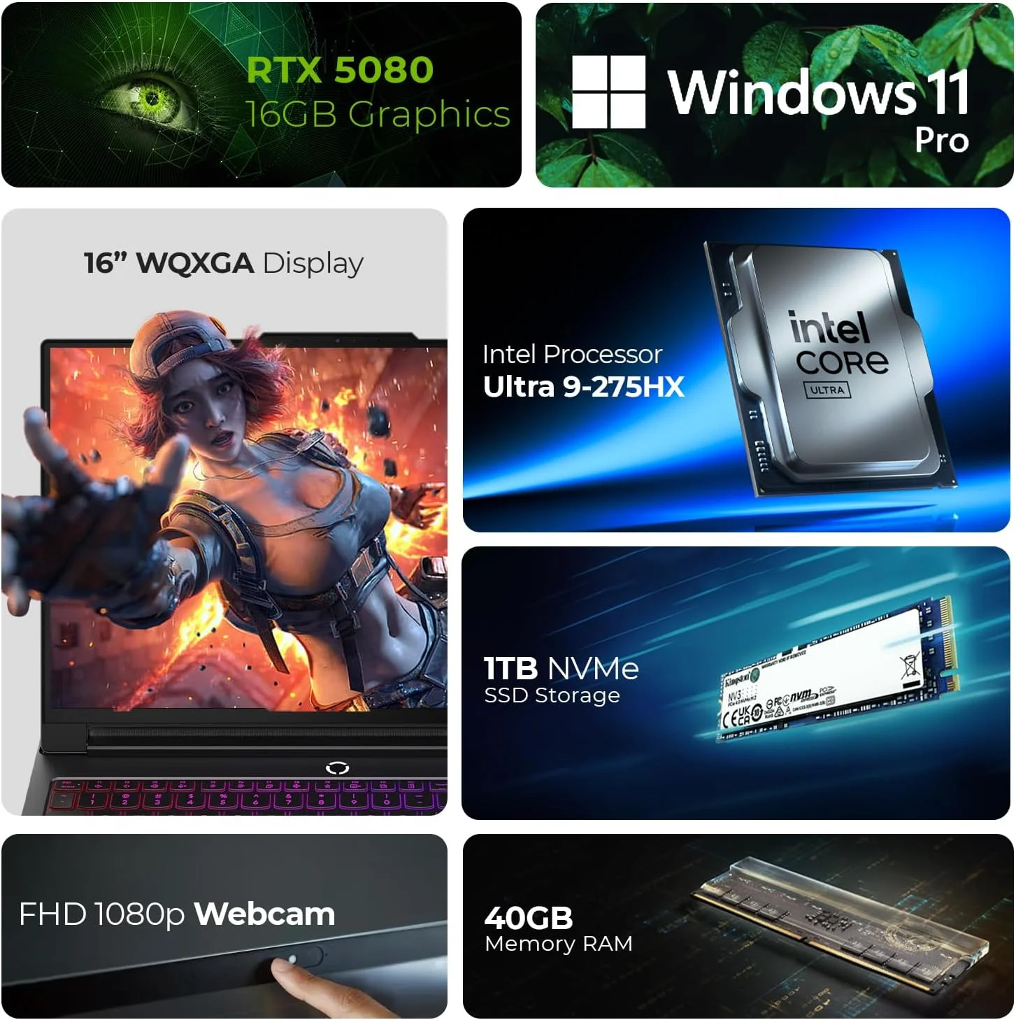 لپ تاپ گیمینگ هوش مصنوعی لنوو Legion Pro 7i 16 اینچی - Intel Core Ultra 9 275HX، رم 40 گیگابایتی، SSD 1 ترابایتی، گرافیک 16 گیگابایتی RTX 5080، Win11 Pro (شامل کنترلر موج اول + ماوس + ماوس پد + آنتی ویروس) - 16IAX10H لپ تاپ گیمینگ هوش مصنوعی لنوو Legion Pro 7i 16 اینچی - Intel Core Ultra 9 275HX، رم 40 گیگابایتی، SSD 1 ترابایتی، گرافیک 16 گیگابایتی RTX 5080، Win11 Pro (شامل کنترلر موج اول + ماوس + ماوس پد + آنتی ویروس) - 16IAX10H