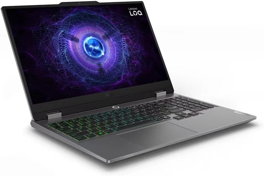 لپ تاپ گیمینگ Lenovo LOQ 15IRX10، Intel® Core i7-13700HX، رم 24 گیگابایت DDR5، حافظه 512 گیگابایت SSD، کارت گرافیک NVIDIA® GeForce RTX™ 5060 8GB GDDR7، صفحه نمایش 15.6 اینچ FHD [83JE00KUAX]