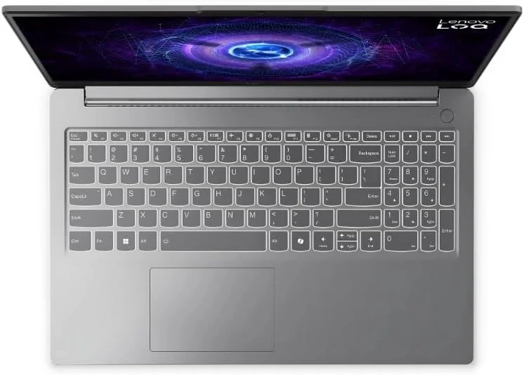 لپ تاپ گیمینگ هوش مصنوعی Lenovo LOQ 15IAX9E، 15.6 اینچ FHD 144 هرتز، Intel Core i7-12650HX، 16 گیگابایت DDR5، 512 گیگابایت SSD، RTX 4050 6GB GDDR6، ویندوز 11 هوم، صفحه کلید انگلیسی-عربی با نور پس زمینه، خاکستری Luna، 1 سال گارانتی لنوو