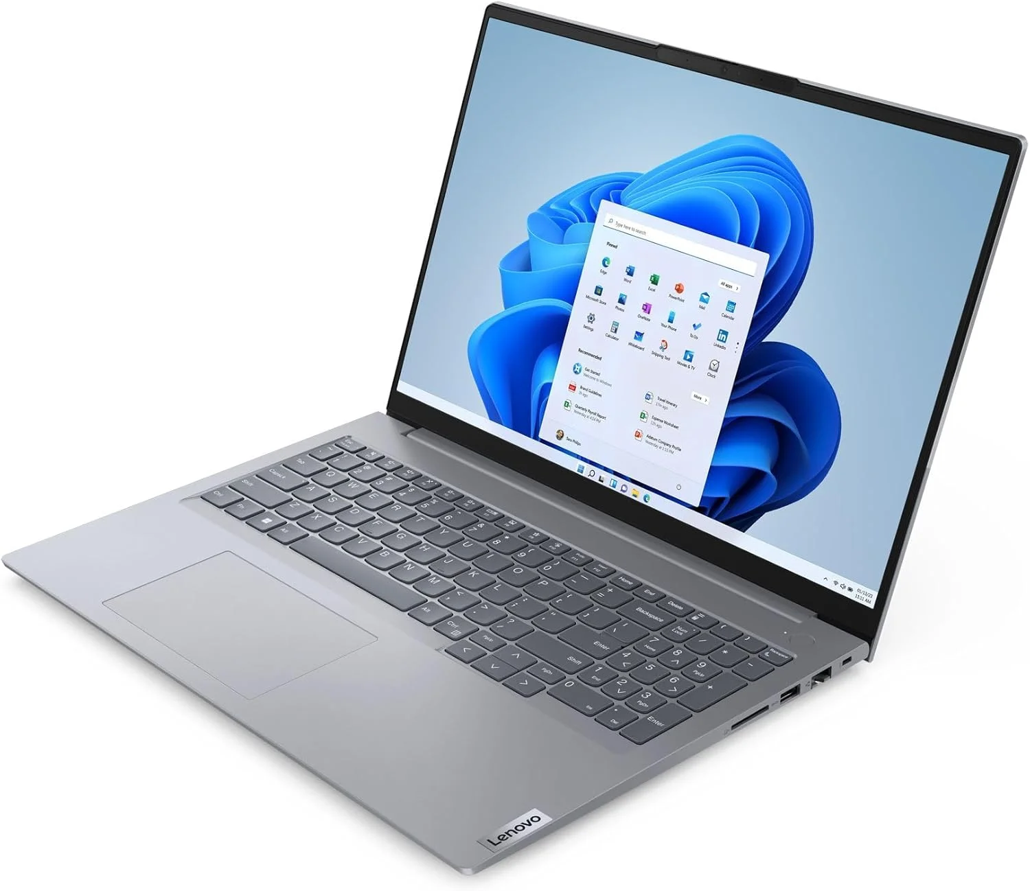 لپ تاپ 16 اینچی FHD+ لنوو ThinkBook 16 G6، پردازنده 8 هسته ای AMD Ryzen 7 7730U (بهتر از i7-1360P)، رم 16 گیگابایتی DDR4، حافظه SSD 512 گیگابایتی PCIe، وای فای 6، بلوتوث 5.3، Type-C 3.2، حسگر اثر انگشت، ویندوز 11 پرو، AZ-XUT لپ تاپ 16 اینچی FHD+ لنوو ThinkBook 16 G6، پردازنده 8 هسته ای AMD Ryzen 7 7730U (بهتر از i7-1360P)، رم 16 گیگابایتی DDR4، حافظه SSD 512 گیگابایتی PCIe، وای فای 6، بلوتوث 5.3، Type-C 3.2، حسگر اثر انگشت، ویندوز 11 پرو، AZ-XUT