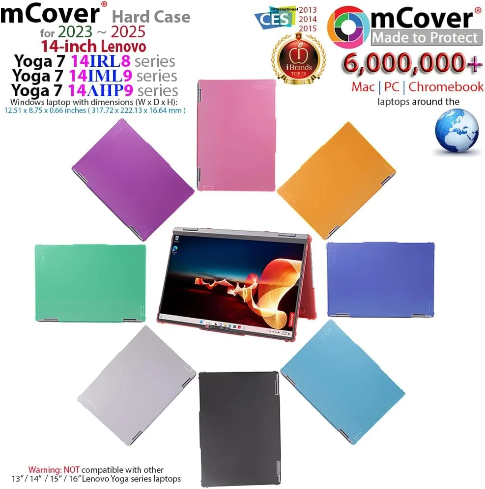 کاور mCover فقط سازگار با لپتاپهای 2023-2025 14 اینچی Lenovo Yoga 7 سری 14IRL8 | 14IML9 | 14AHP9 (مناسب برای مدلهای دیگر نیست) - آبی کاور mCover فقط سازگار با لپتاپهای 2023-2025 14 اینچی Lenovo Yoga 7 سری 14IRL8 | 14IML9 | 14AHP9 (مناسب برای مدلهای دیگر نیست) - آبی