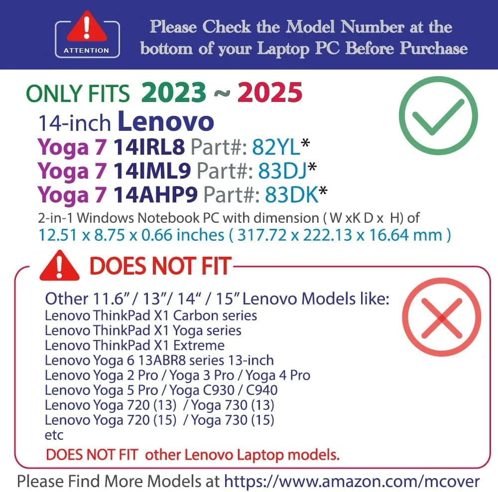 کاور mCover فقط سازگار با لپتاپهای 2023-2025 14 اینچی Lenovo Yoga 7 سری 14IRL8 | 14IML9 | 14AHP9 (مناسب برای مدلهای دیگر نیست) - آبی کاور mCover فقط سازگار با لپتاپهای 2023-2025 14 اینچی Lenovo Yoga 7 سری 14IRL8 | 14IML9 | 14AHP9 (مناسب برای مدلهای دیگر نیست) - آبی