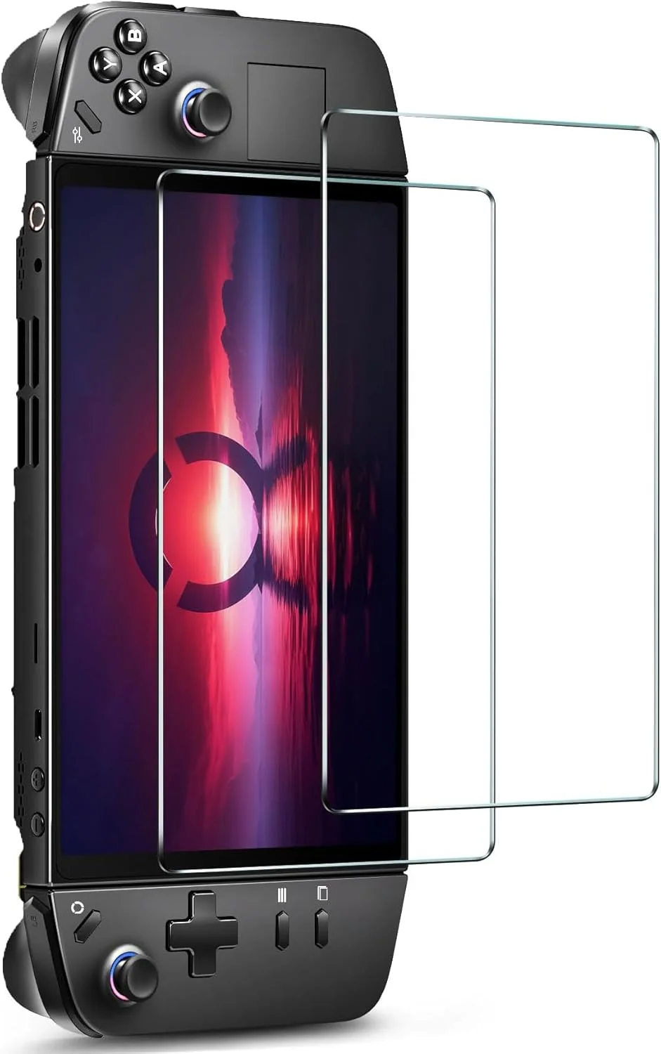 محافظ صفحه نمایش شیشه ای تمپرد NALACAL، مناسب برای کنسول بازی دستی Lenovo Legion Go 8.8 اینچی 2023، محافظ صفحه نمایش شفاف HD ضد خش برای کنسول بازی دستی Lenovo Legion Go (2 عدد)