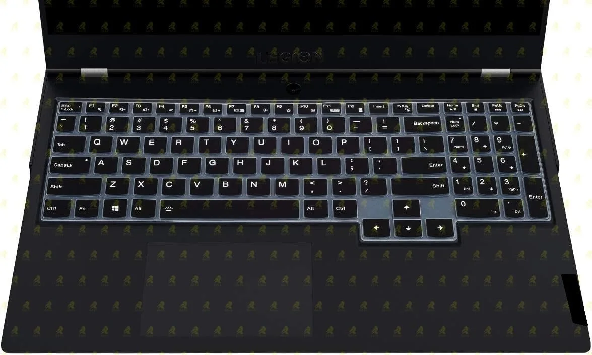 کاور سیلیکونی کیبورد RAYA برای لپ تاپ های گیمینگ 15.6 و 16 اینچی لنوو LOQ | Lenovo Legion 5i / Slim 5i / Pro 5i | Lenovo Legion 7i / Pro 7i | Legion 9 (مشکی)