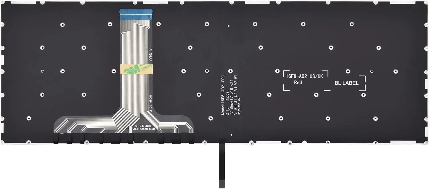 کیبورد جایگزین SUNMALL سازگار با Lenovo Legion Y520-15ikbn Y720-15ikb R720-15IKB (سازگار با Lenovo Legion Y530-15ICH Y540-15IRH Y540-17IRH Y545 Y7000p) با نور پس زمینه و طرح بندی US کیبورد جایگزین SUNMALL سازگار با Lenovo Legion Y520-15ikbn Y720-15ikb R720-15IKB (سازگار با Lenovo Legion Y530-15ICH Y540-15IRH Y540-17IRH Y545 Y7000p) با نور پس زمینه و طرح بندی US