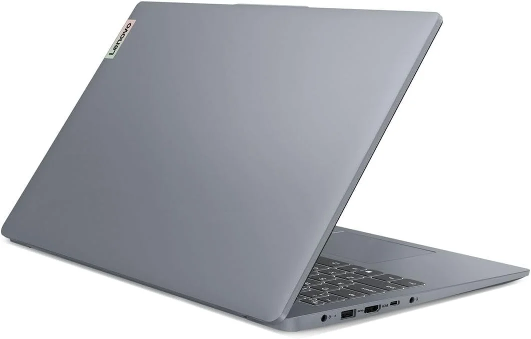 لپ تاپ IDEAPAD SLIM 3 با پردازنده CORE I5-13420H (نسل 13)، رم 16 گیگابایتی DDR4، حافظه اس اس دی 512 گیگابایتی NVME، صفحه نمایش 15.6 اینچی FHD، رنگ خاکستری، ویندوز 11، کیبورد بدون نور پس زمینه