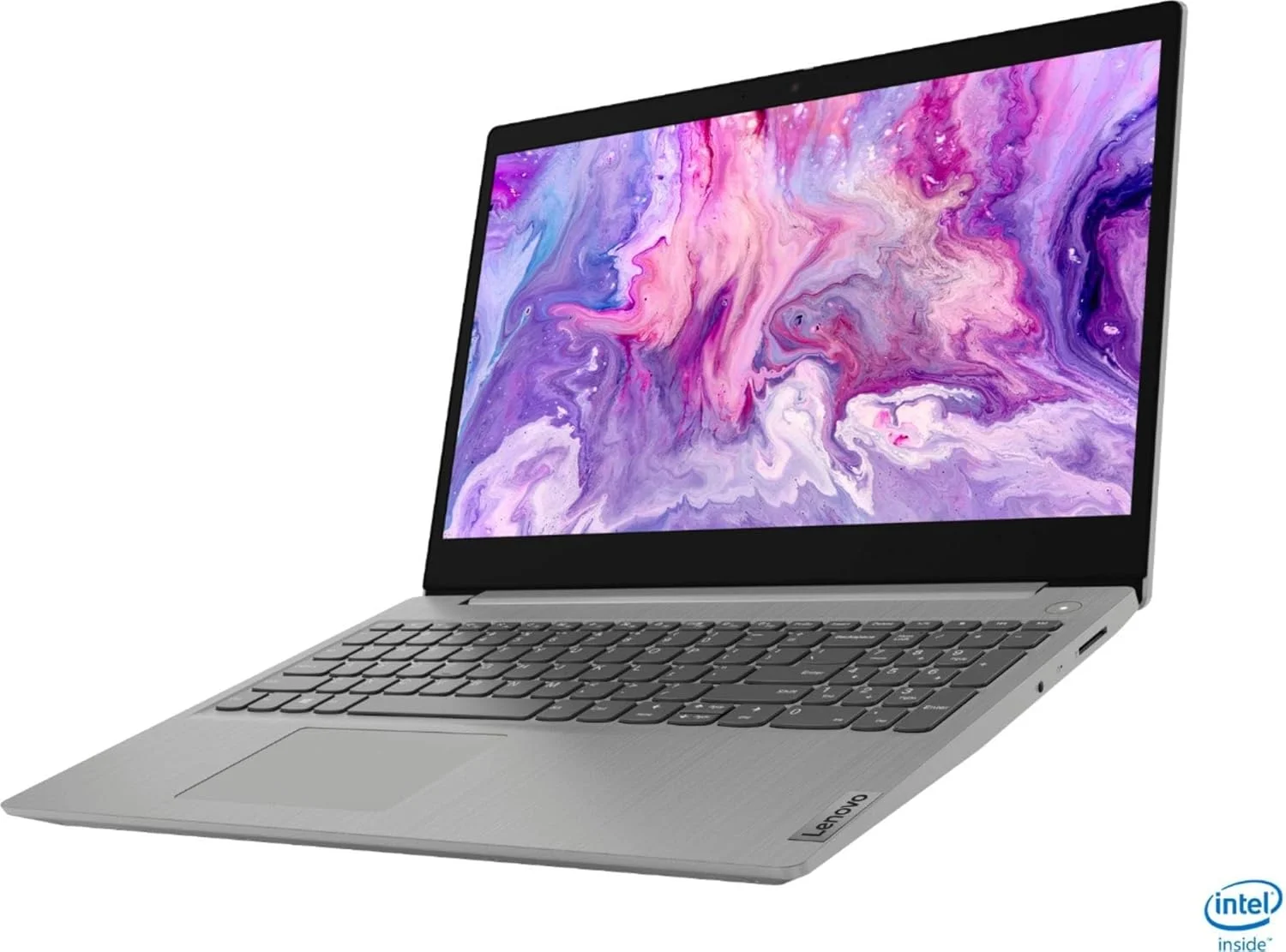 لپ تاپ 15.6 اینچی FHD لنوو IdeaPad 3، پردازنده Intel Core i3-1005G1 نسل 10 تا 3.4 گیگاهرتز، 12 گیگابایت رم DDR4، 256 گیگابایت SSD + 1 ترابایت HDD، وب کم، ماوس پد AllyFlex (ارتقا یافته)