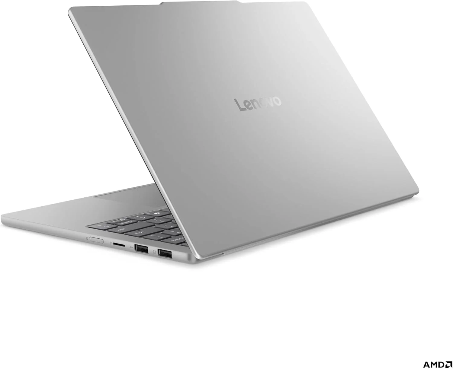 لپ تاپ لنوو IdeaPad Slim 5 13ARP10 با صفحه نمایش 13.3 اینچی WUXGA ضد تابش نور، پردازنده Ryzen 7 7735HS، رم 16 گیگابایتی، SSD 512 گیگابایتی، گرافیک یکپارچه AMD Radeon 680M، کیبورد با نور پس زمینه انگلیسی-عربی، ویندوز 11، خاکستری ابری [83J2001BAX]