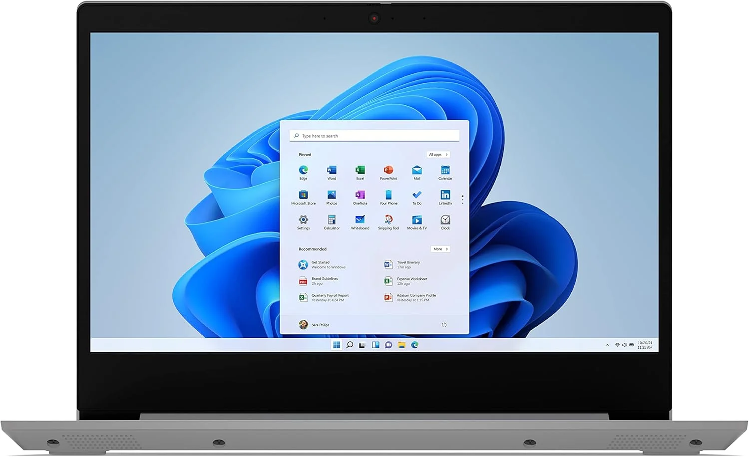 لپ تاپ روزمره بازسازی شده Lenovo IdeaPad 3 | پردازنده intel® Dual-Core™ i3-1115G4 | رم 8 گیگابایتی | حافظه SSD 128 گیگابایتی | صفحه نمایش 14 اینچی FHD غیر لمسی | ویندوز | خاکستری پلاتینی | (بازسازی شده)