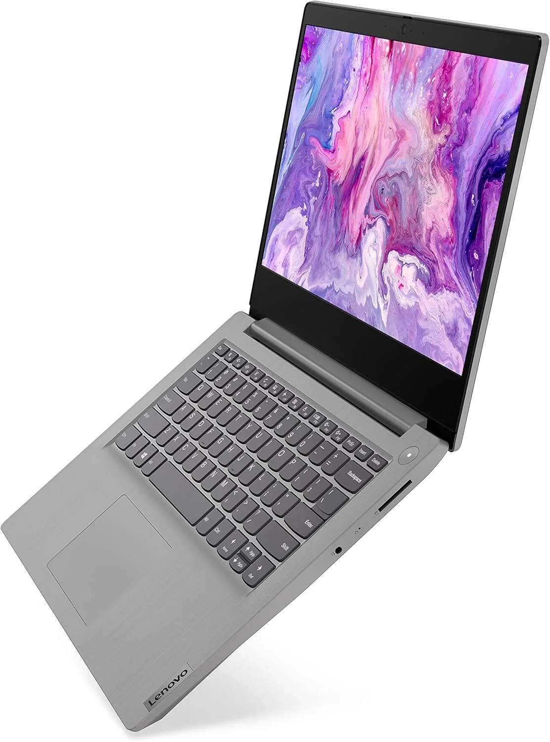 لپ تاپ روزمره بازسازی شده Lenovo IdeaPad 3 | پردازنده intel® Dual-Core™ i3-1115G4 | رم 8 گیگابایتی | حافظه SSD 128 گیگابایتی | صفحه نمایش 14 اینچی FHD غیر لمسی | ویندوز | خاکستری پلاتینی | (بازسازی شده)