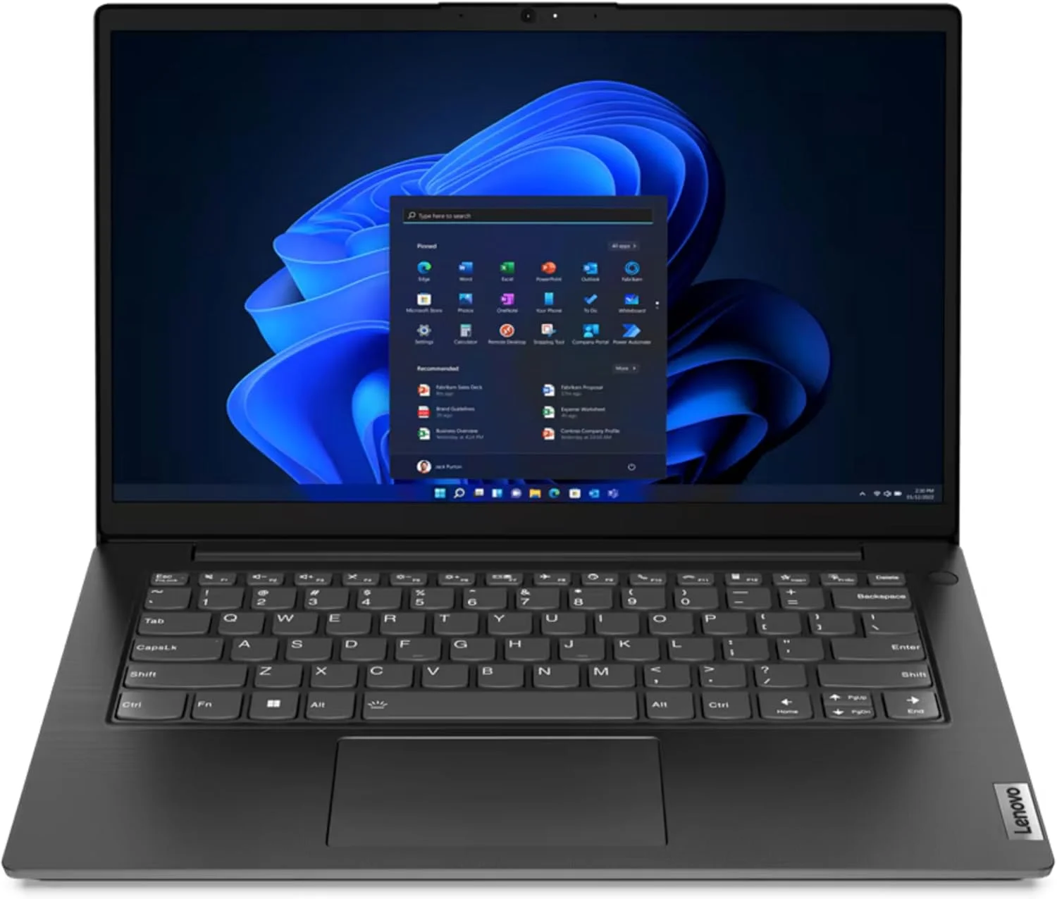 لپ تاپ لنوو V14 G3 IAP، پردازنده نسل دوازدهم Intel Core i3-1215U | رم 12 گیگابایتی DDR4 | حافظه SSD 512 گیگابایتی M.2 | گرافیک Intel UHD | صفحه نمایش 14 اینچی FHD | ویندوز 11 مشکی