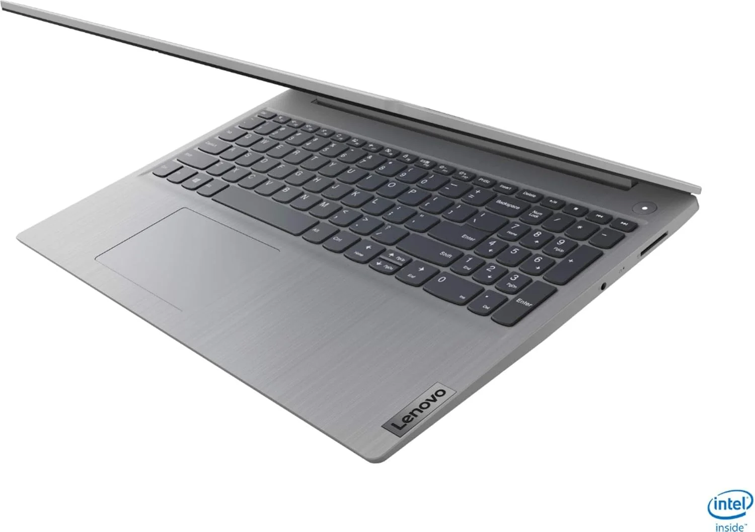 لپ تاپ لمسی 15 اینچی لنوو IdeaPad 3 مدل 2020، پردازنده Intel Core i5-1035G1 نسل 10 دو هسته ای، 12 گیگابایت رم DDR4، حافظه SSD 256 گیگابایتی PCI-e، وب کم، WiFi 5، بلوتوث، ویندوز 10 S خاکستری پلاتینی