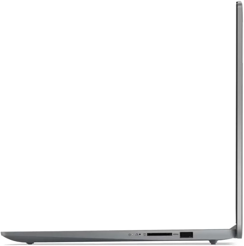 لپ تاپ لنوو IdeaPad Slim 3 15IRU8، صفحه نمایش 15.6 اینچی FHD، پردازنده Intel I3-1315U، رم 8 گیگابایتی، حافظه SSD 256 گیگابایتی، گرافیک یکپارچه Intel UHD، ویندوز 11، خاکستری قطبی [82X70047AX]